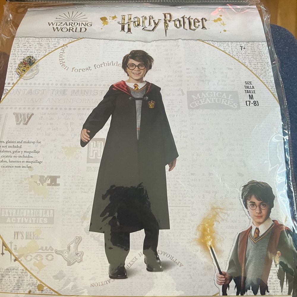 Harry Potter Kids Costume - Black and Red